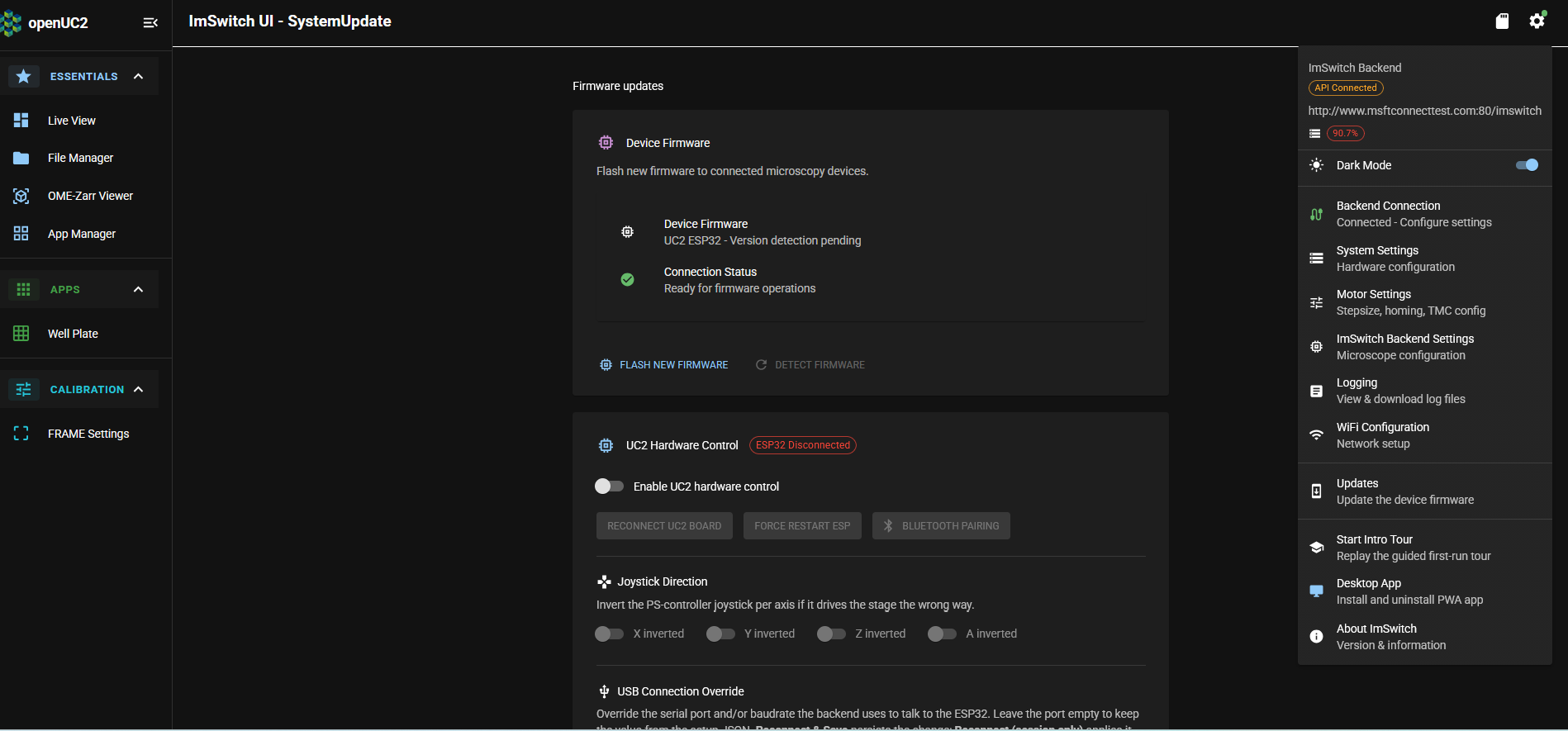 ImSwitch-settings-bluetooth-pairing