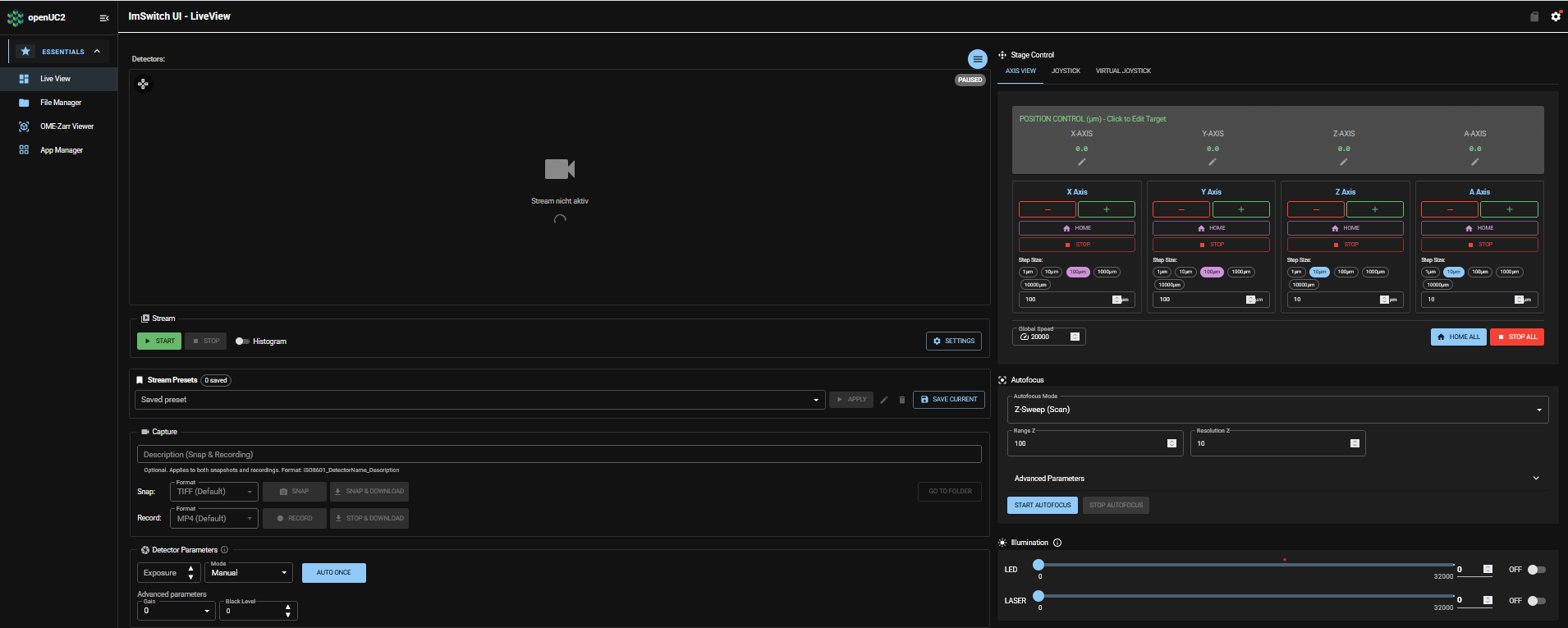 Live-view-ImSwitch-1-Streamoff