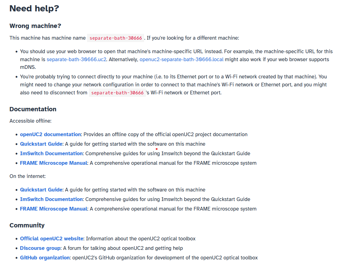 landing page (continued)